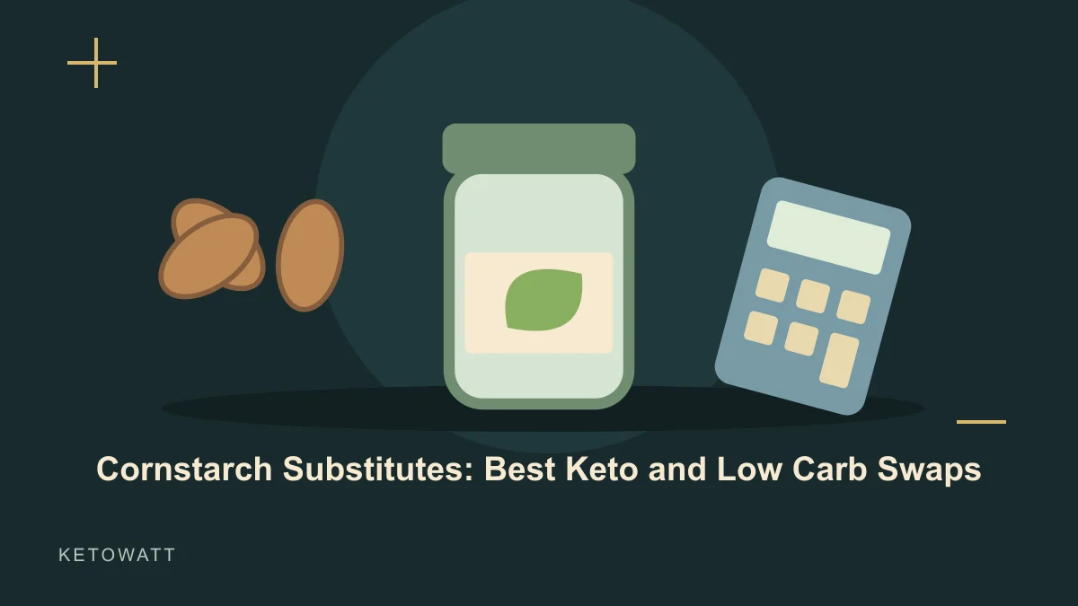 Cornstarch Substitutes: Best Keto and Low Carb Swaps